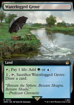 Waterlogged Grove XWHO-534 Rare Near Mint Englisch Foil