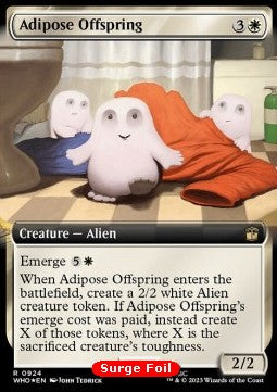 Adipose Offspring XWHO-924 Rare Near Mint Englisch Foil