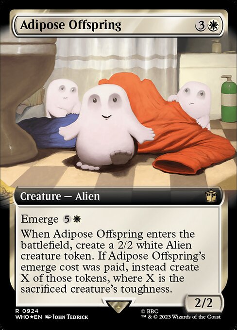 Adipose Offspring XWHO-924 Rare Near Mint Englisch Foil