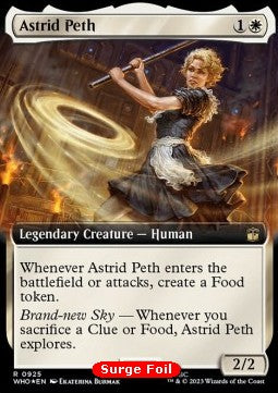 Astrid Peth (V.3) XWHO-925 Rare Excellent Englisch Foil