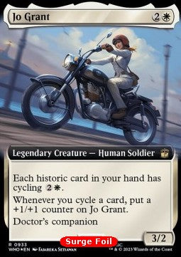Jo Grant (V.3) XWHO-933 Rare Near Mint Englisch Foil