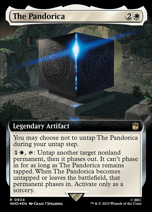 Die Pandorica (V.3) XWHO-934 Rare Excellent Englisch Foil
