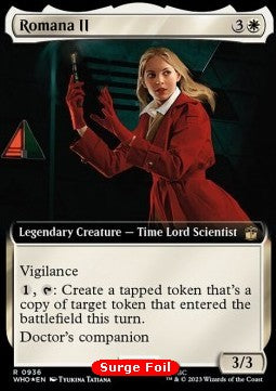 Romana II (V.3) XWHO-936 Rare Excellent Englisch Foil