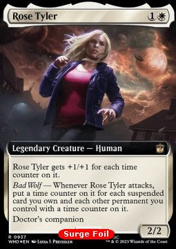 Rose Tyler XWHO-937 Rare Near Mint Englisch Foil