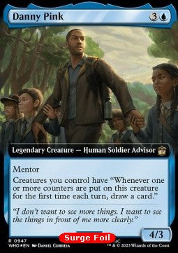 Danny Pink (V.3) XWHO-947 Rare Near Mint Englisch Foil