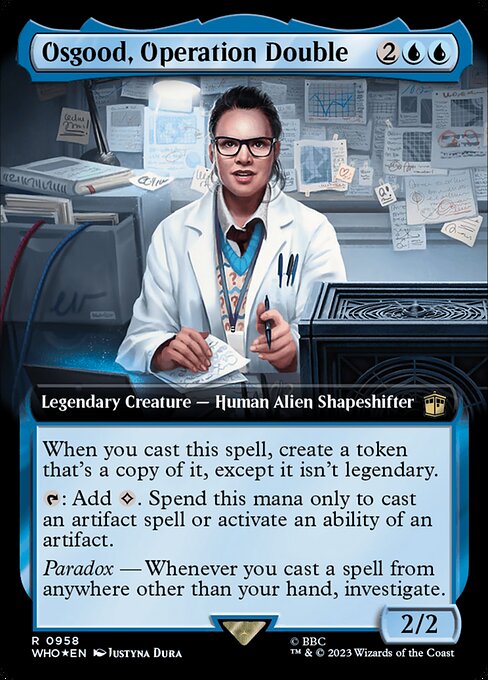 Osgood, Operation Double XWHO-958 Rare Near Mint Englisch Foil