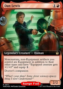 Dan Lewis (V.3) XWHO-971 Rare Excellent Englisch Foil