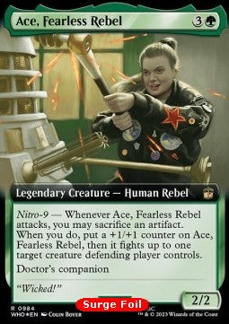 Ace, furchtlose Rebellin (V.3) XWHO-984 Rare Near Mint Englisch Foil