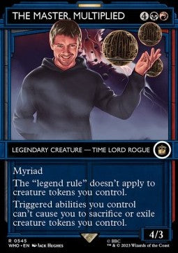 The Master, Multiplied XWHO-545 Rare Near Mint Englisch Foil