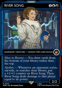 River Song (V.2) XWHO-547 Rare Near Mint Englisch Foil