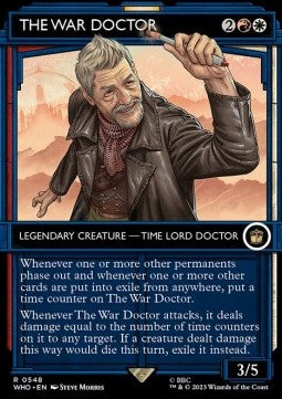 The War Doctor (V.2) XWHO-548 Rare Excellent Englisch Foil