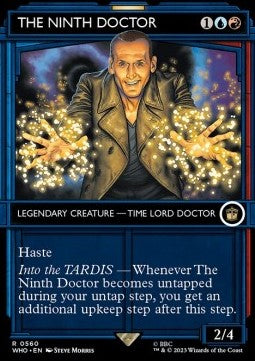 The Ninth Doctor (V.2) XWHO-560 Rare Excellent Englisch Foil