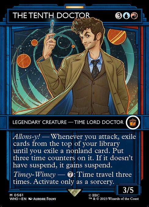 Der Zehnte Doctor (V.2) XWHO-561 Mythic Near Mint Englisch