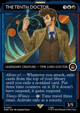 The Tenth Doctor XWHO-561 Mythic Near Mint Englisch Foil