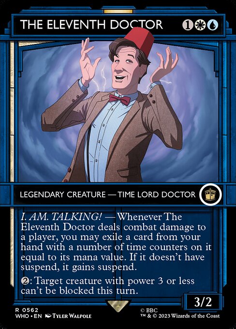 Der Elfte Doctor (V.2) XWHO-562 Rare Excellent Englisch