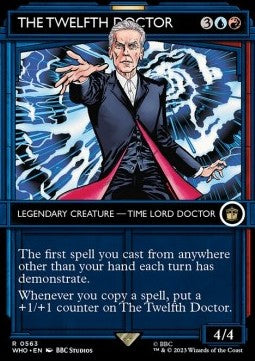 The Twelfth Doctor XWHO-563 Rare Near Mint Englisch