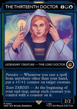 The Thirteenth Doctor (V.2) XWHO-564 Mythic Excellent Englisch Foil