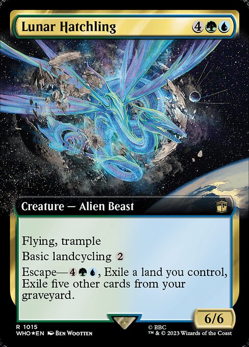 Lunar Hatchling XWHO-1015 Rare Near Mint Englisch Foil