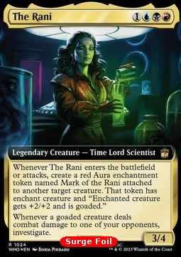 The Rani XWHO-1024 Rare Near Mint Englisch Foil