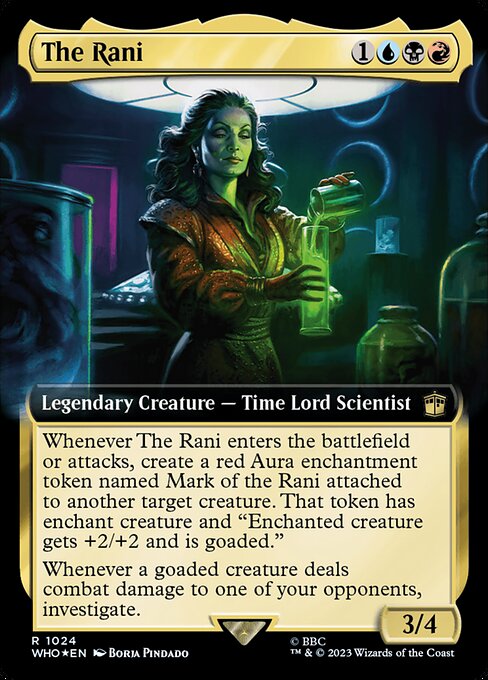 The Rani XWHO-1024 Rare Near Mint Englisch Foil
