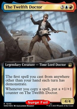 The Twelfth Doctor XWHO-1040 Rare Excellent Englisch Foil