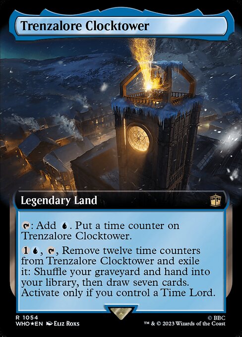 Trenzalore Clocktower XWHO-1054 Rare Near Mint Englisch Foil