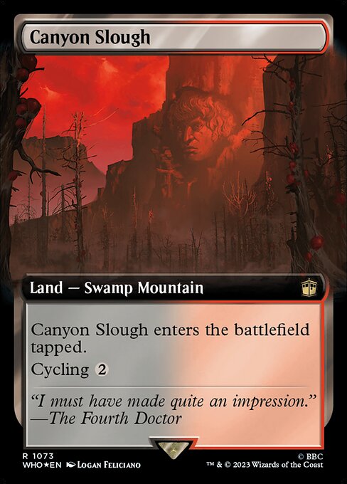 Canyon Slough XWHO-1073 Rare Near Mint Englisch Foil