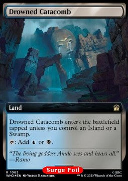 Drowned Catacomb XWHO-1083 Rare Near Mint Englisch Foil