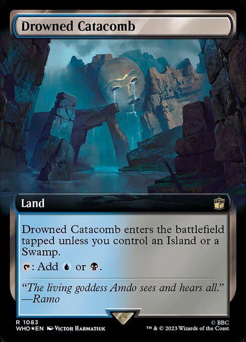 Drowned Catacomb XWHO-1083 Rare Near Mint Englisch Foil