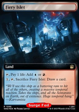 Fiery Islet XWHO-1086 Rare Excellent Englisch Foil