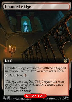Spukender Bergkamm (V.3) XWHO-1093 Rare Near Mint Englisch Foil