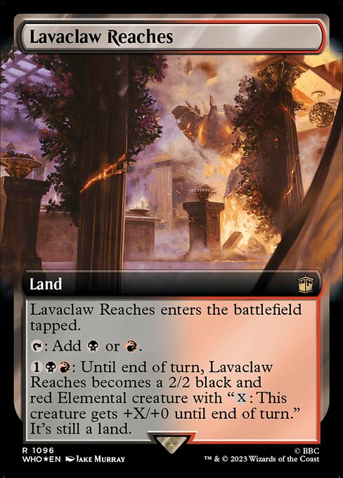 Lavaklauen-Gebiet (V.3) XWHO-1096 Rare Excellent Englisch Foil