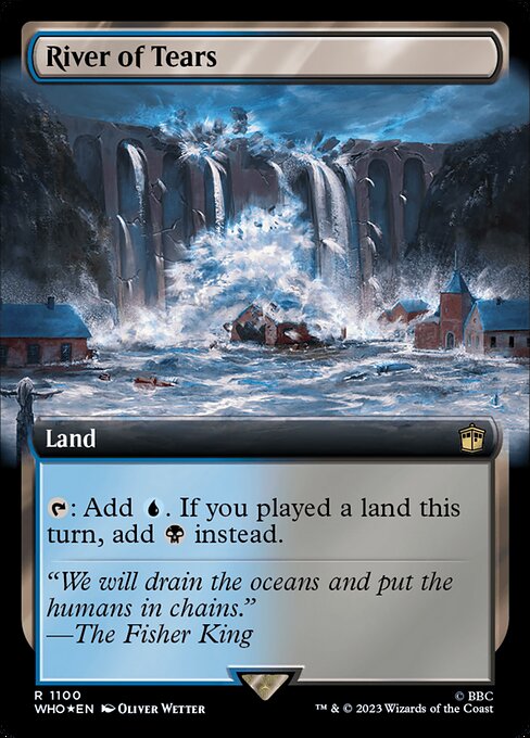 Fluss der Tränen (V.3) XWHO-1100 Rare Excellent Englisch Foil