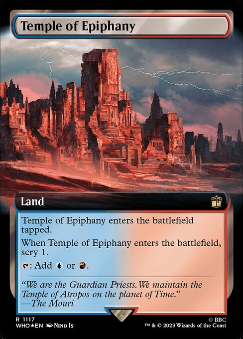 Temple of Epiphany XWHO-1117 Rare Excellent Englisch Foil