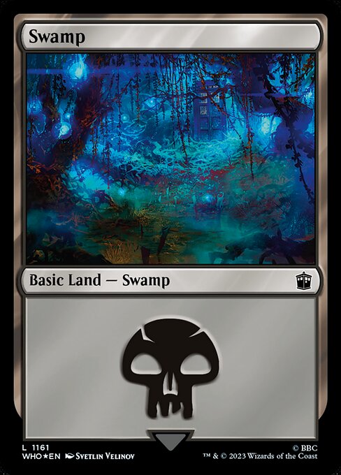 Swamp XWHO-1161 Land Near Mint Englisch Foil