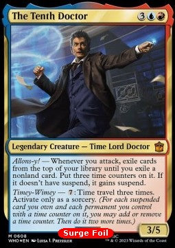 Der Zehnte Doctor (V.3) XWHO-608 Mythic Excellent Englisch Foil