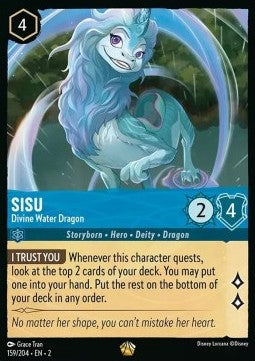 Sisu - Göttlicher Wasserdrache (V.1) 2ROF-159 Legendary Boosterfrisch Englisch