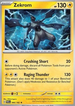 Zekrom PAR-066 Rare Excellent Deutsch