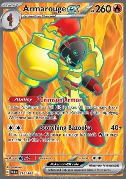 Armarouge ex PAR-218 Ultra Rare Excellent Englisch