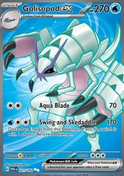 Golisopod ex PAR-221 Ultra Rare Excellent Englisch