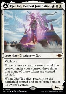 Ojer Taq, Tiefste Standhaftigkeit // Tempel der Zivilisation LCI-26 Mythic Near Mint Englisch Foil