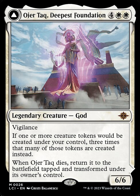 Ojer Taq, Tiefste Standhaftigkeit // Tempel der Zivilisation LCI-26 Mythic Near Mint Englisch
