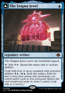 The Enigma Jewel // Locus of Enlightenment LCI-55 Mythic Near Mint Englisch