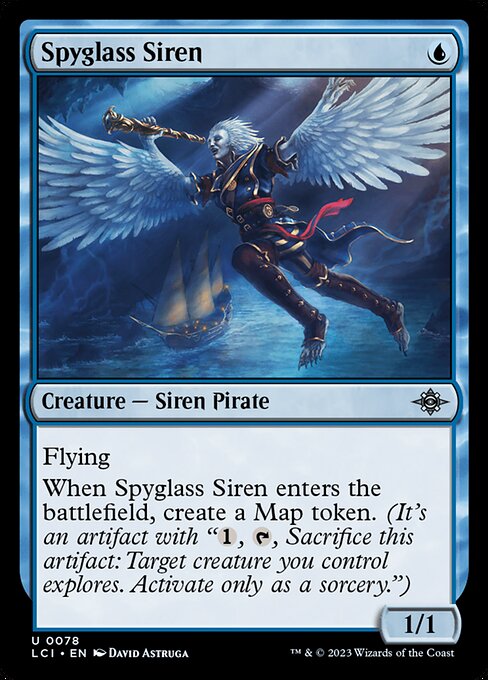 Fernglas-Sirene LCI-78 Uncommon Excellent Englisch Foil