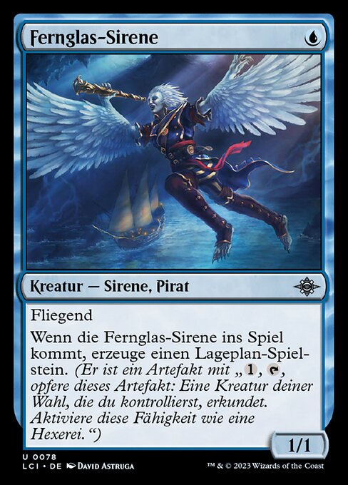 Fernglas-Sirene LCI-78 Uncommon Near Mint Deutsch