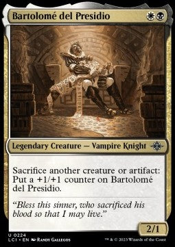 Bartolomé del Presidio LCI-224 Uncommon Near Mint Englisch Foil
