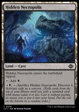 Hidden Necropolis LCI-275 Land Near Mint Englisch Foil