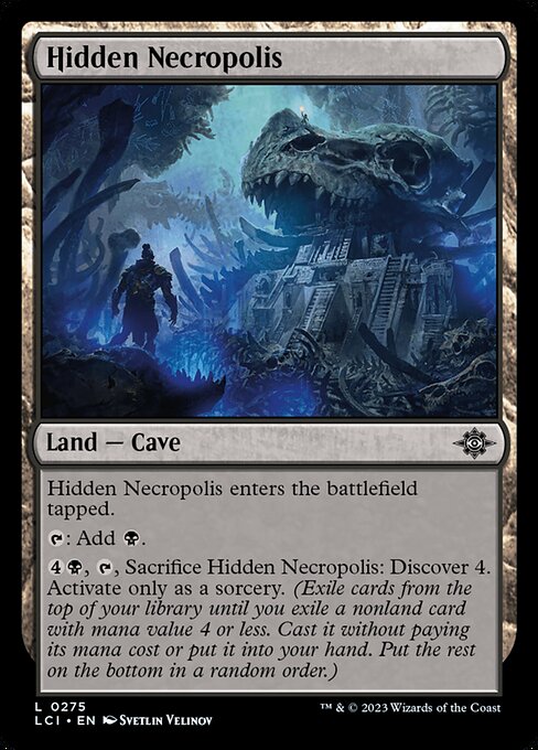 Hidden Necropolis LCI-275 Land Near Mint Englisch Foil