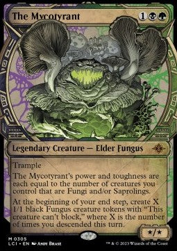 The Mycotyrant XLCI-305 Mythic Near Mint Englisch Foil