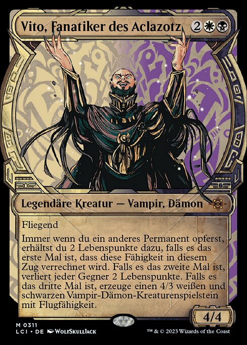 Vito, Fanatiker des Aclazotz XLCI-311 Mythic Excellent Deutsch